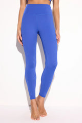 Nirvana Lotus Legging by Spiritual Gangster | Electric Blue