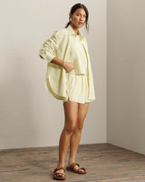 Saltair ButtonUp by Rhone | Citron Stripe