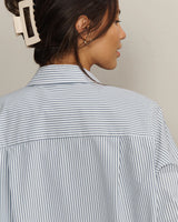 Saltair ButtonUp by Rhone | Washed Navy Stripe