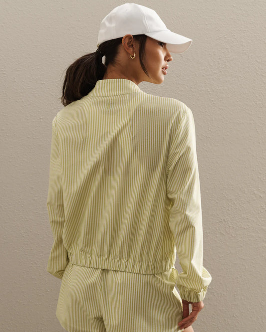 Saltair Jacket by Rhone | Citron Seersucker