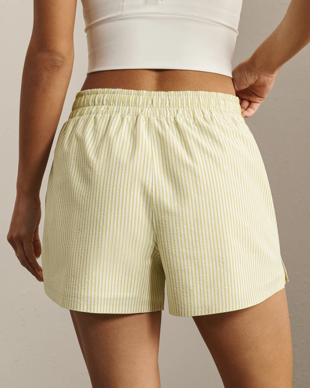 Saltair Short Lined by Rhone | Citron Seersucker