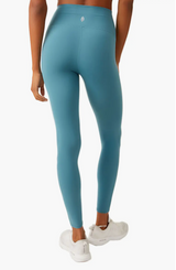 Free People Never Better High Waisted Leggings Hydro Misty Blue