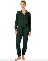 Ski Weekend Jumpsuit Midnight Green