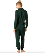 Ski Weekend Jumpsuit Midnight Green