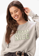 Project Social T Team Reversible Naughty/Nice Sweatshirt