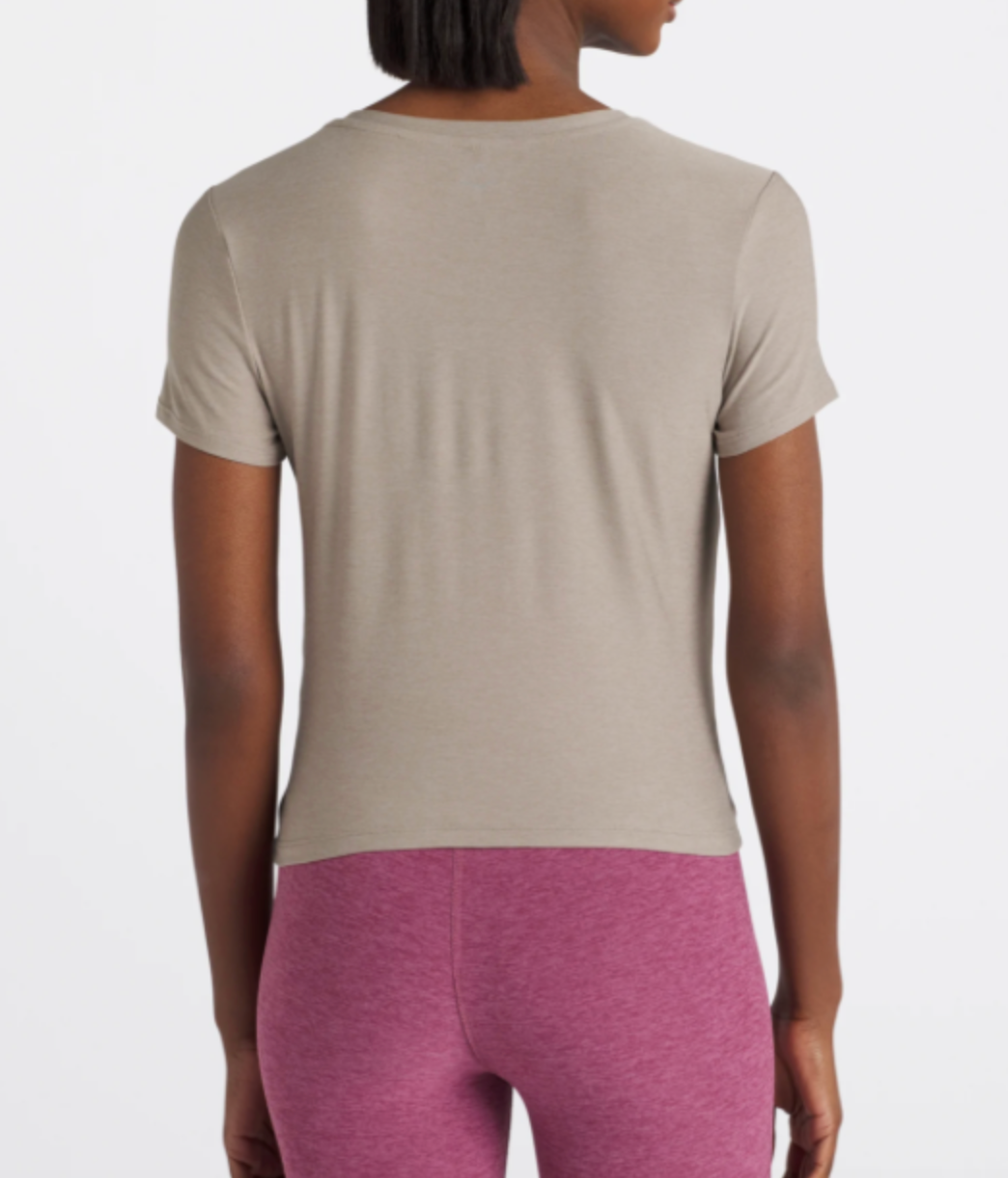 Featherweight For A Spin Tee Birch Heather