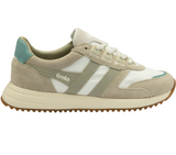 Chicago Sneakers by Gola | Off White/Wheat/Feather Grey - Side