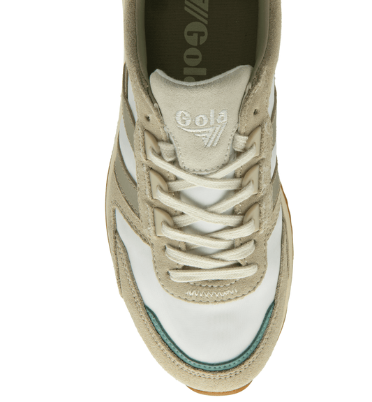 Chicago Sneakers by Gola | Off White/Wheat/Feather Grey - Zen&Zip