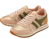 Daytona Blaze Sneaker Rose Gold/Khaki/Coral Pink