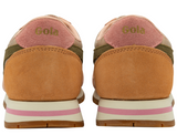 Daytona Blaze Sneaker by Gola | Rose Gold/Khaki/Coral Pink