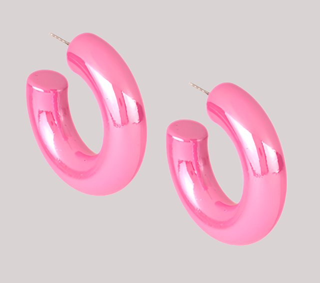 AB Color Hoops Pink