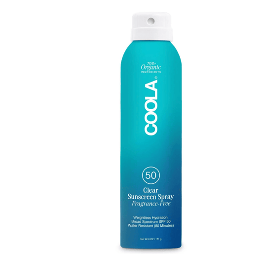 Classic Sunscreen Spray SPF 50 by Coola | Fragrance Free - Zen&Zip