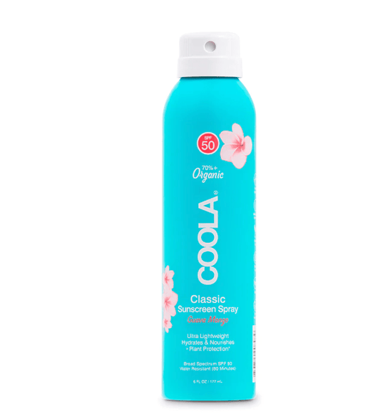 Classic Sunscreen Spray SPF 50 by Coola | Guava Mango - Zen&Zip