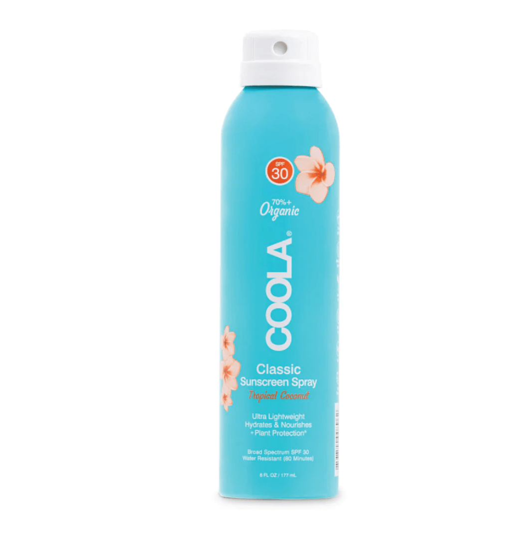 Classic Sunscreen Spray SPF 30 by Coola | Tropical Coconut