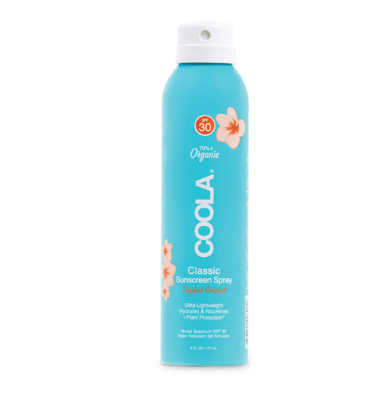Classic Sunscreen Spray SPF 30 by Coola | Tropical Coconut - Zen&Zip
