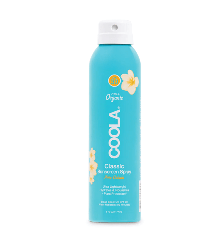 Classic Sunscreen Spray SPF 30 by Coola | Pina Colada