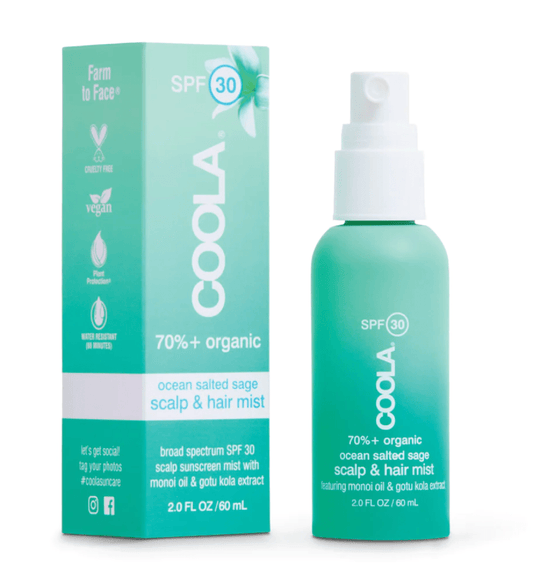Scalp & Hair Mist SunScreen SPF 30 by Coola | Ocean Salted Sage - Zen&Zip