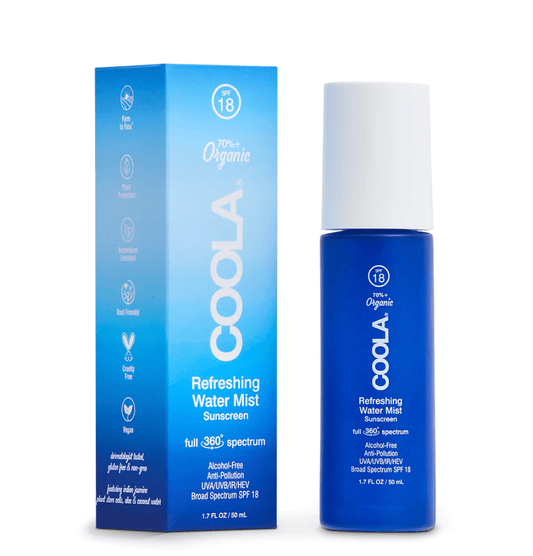 Refreshing Water Mist SPF18 Sunscreen by Coola - Zen&Zip
