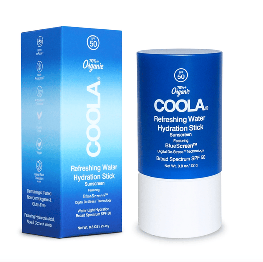Refreshing Water Hydration SPF 50 Sunscreen Stick by Coola - Zen&Zip