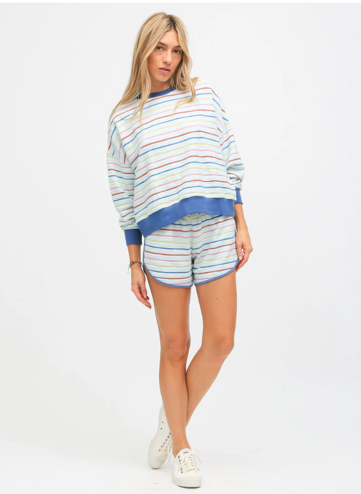 Classic Sweatshirt Pacific Stripe