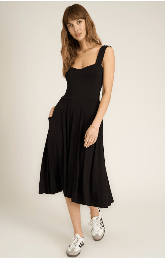 Monterey Sweetheart Dress by Project Social T | Black - Zen&Zip