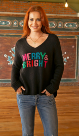 Merry and Bright Chunky VNeck