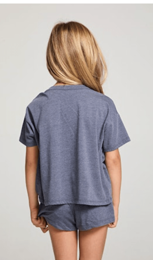 Lightning Love Shorts by Chaser Kids | Slate - Zen&Zip