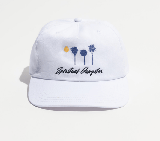 SG Dad Palm Hat by Spiritual Gangster | White