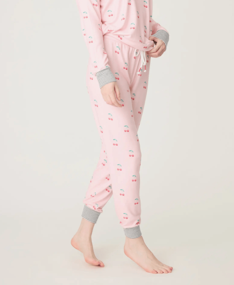 Life Is Sweet PJ Pant by P.J. Salvage | Ballet Pink - Side