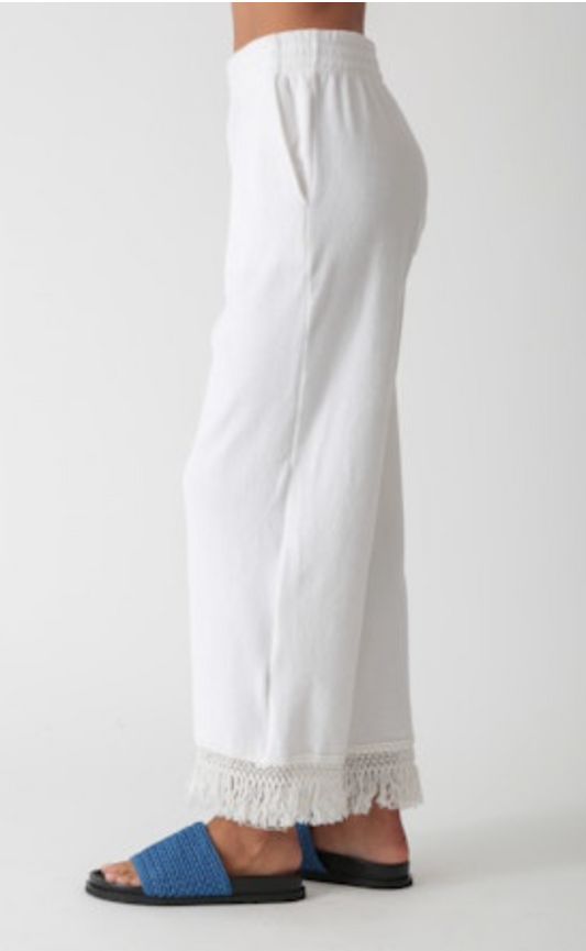 Ibiza Fringe Pant by Electric and Rose | Cloud - Zen&Zip