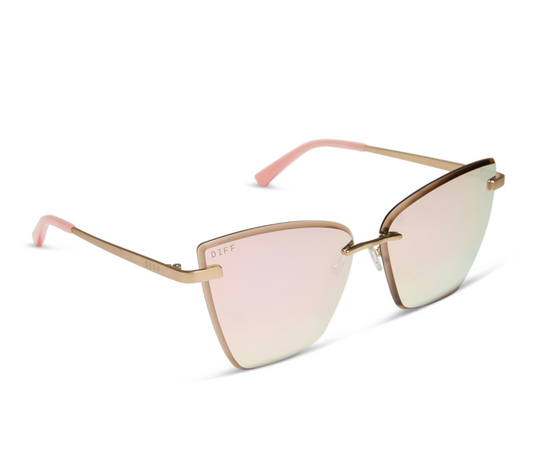 Becky v Brushed Gold + Cherry Blossom - Zen&Zip