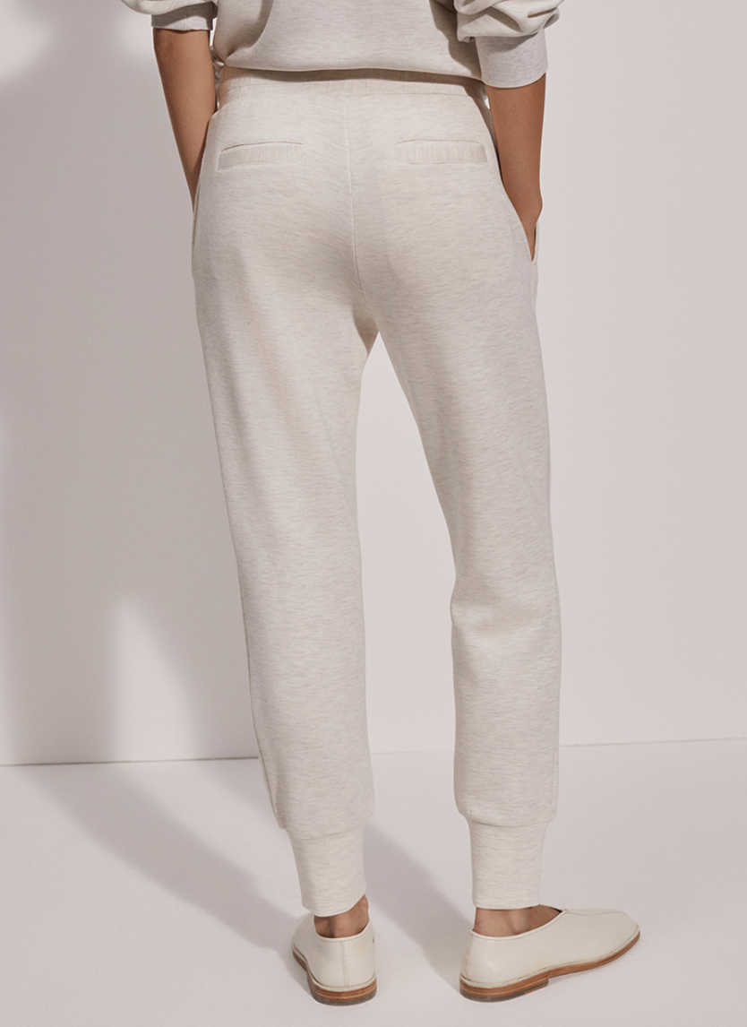 The Slim Cuff Pant 27.5 by Varley | Ivory Marl