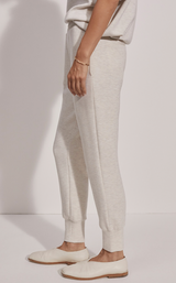 The Slim Cuff Pant 27.5 by Varley | Ivory Marl