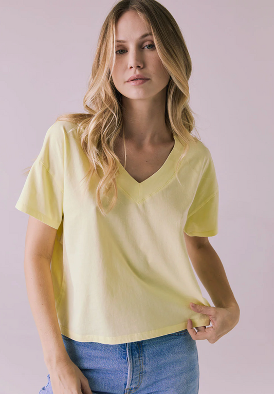 Mazzy Tee by Chaser | Panna Cotta