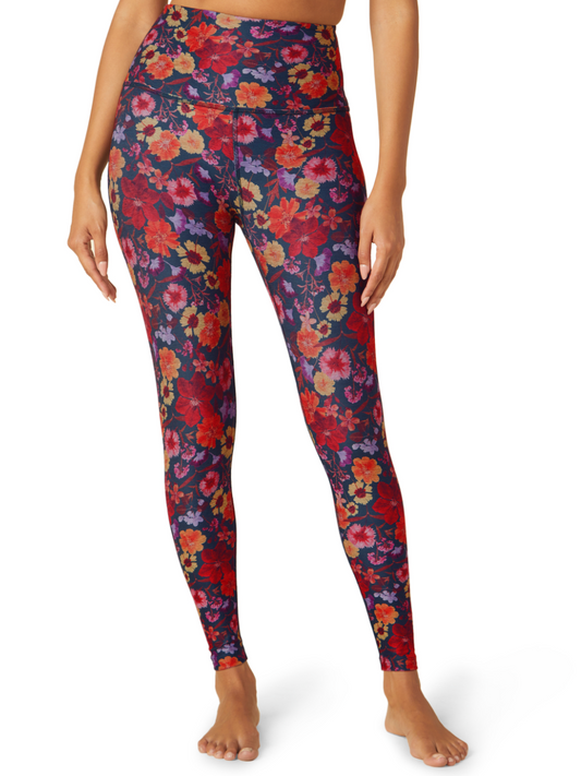 Softmark Caught in the Midi HW Legging by Beyond Yoga | Summer Bouquet