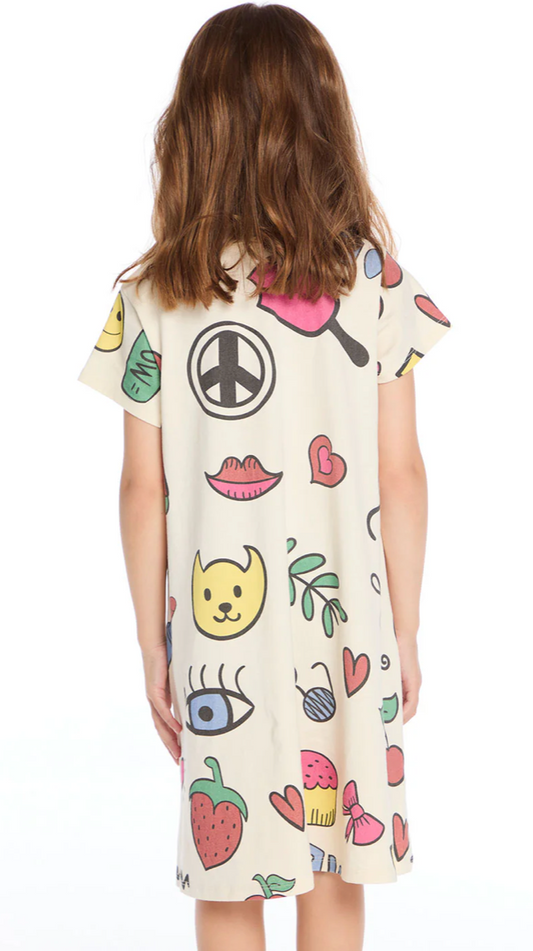 Back to School Doodles by Chaser Kids | Starry White