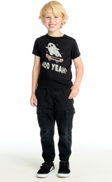 Boo Yeah Skate Tee by Chaser Kids | Black