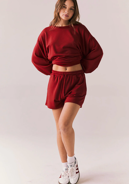 Hanover Shorts by Chaser | Crimson Red
