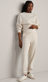 Signature Rib Jogger by Rhone | Oatmeal Heather