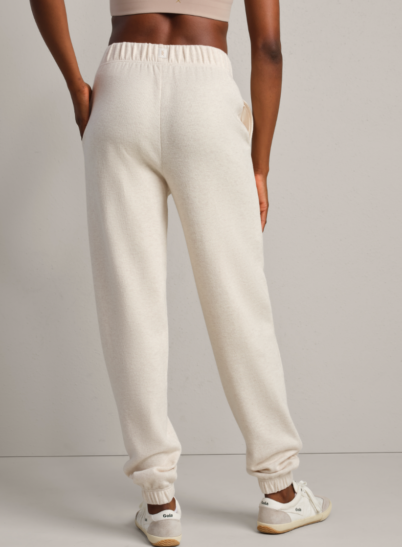 Signature Rib Jogger by Rhone | Oatmeal Heather