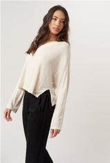 Underground Burnout Thermal Neck LS by Project Social T | Natural/Spice