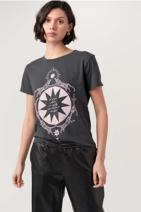 Tiger Mystical Tee by Project Social T | Black Pearl