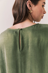 Davis Tee by Chaser | Bronze Green