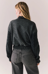 Fullerton Zip Up by Chaser | True Black