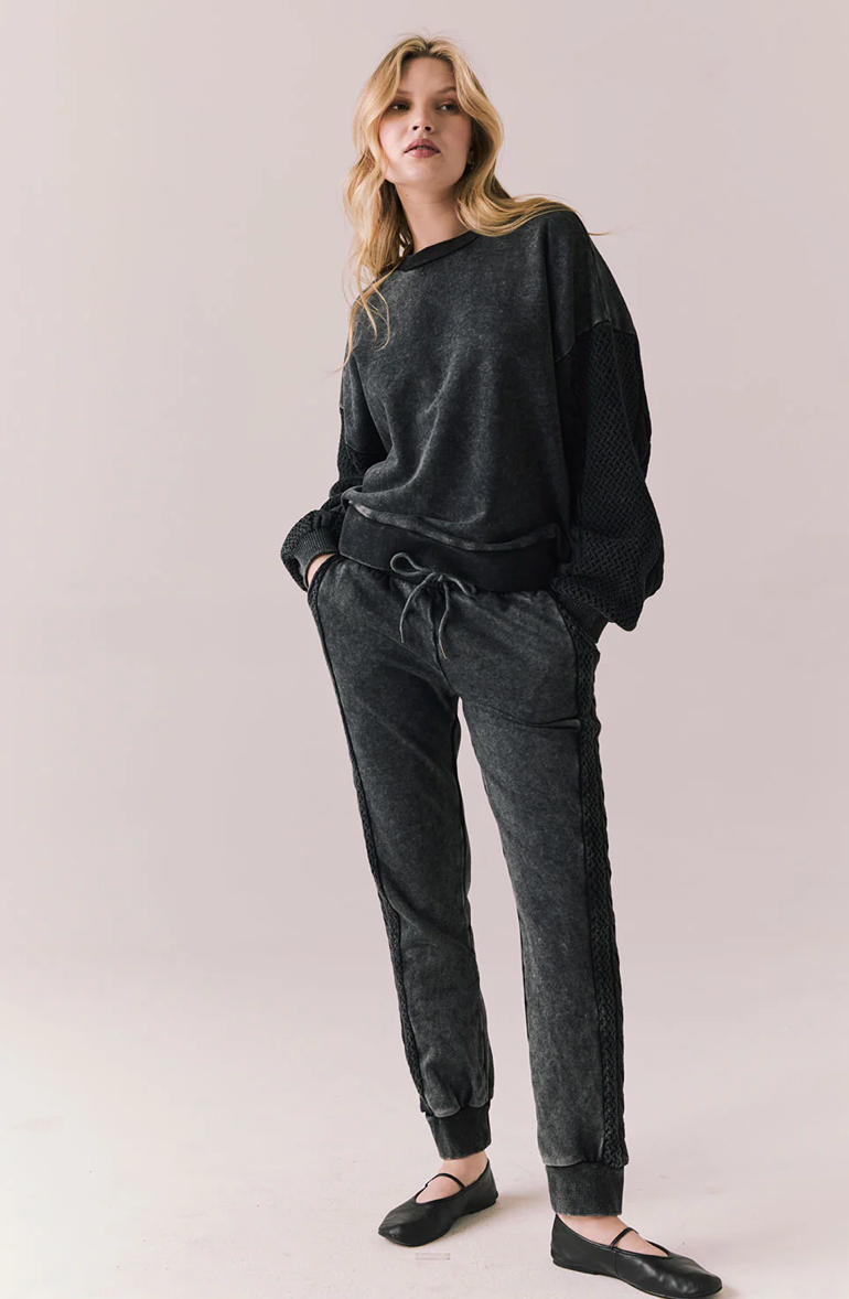 Bay Joggers by Chaser | True Black