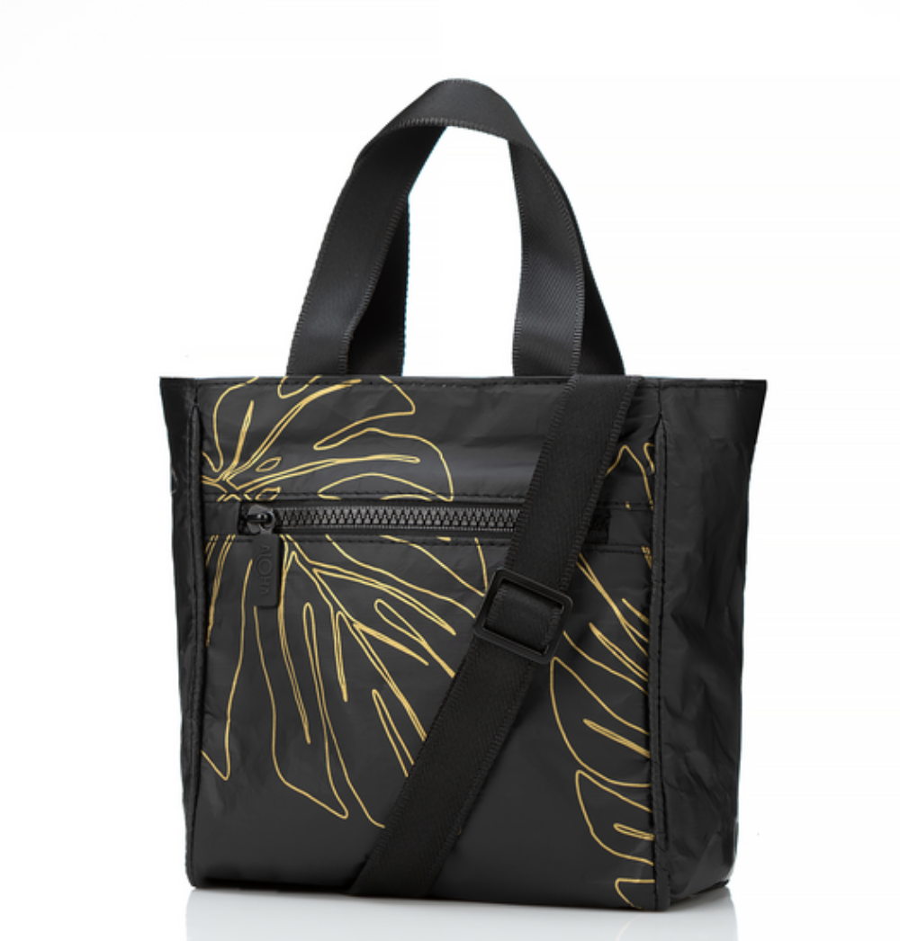 Lanai Crossbody by Aloha Collection | Gold/Black - Zen&Zip