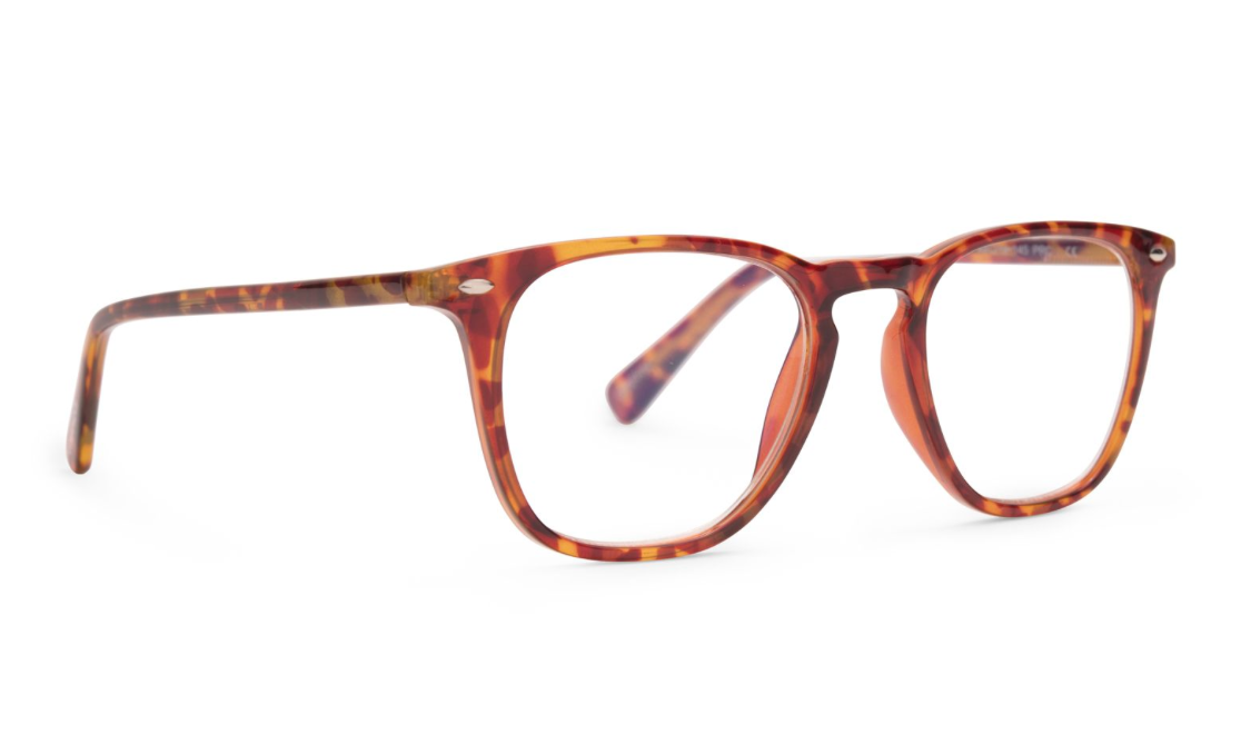 Griffin Amber Tortoise Blue Light Readers by DIFF - Zen&Zip