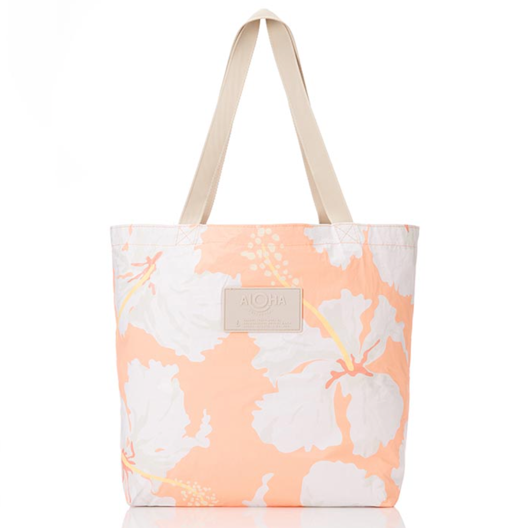 Tahaa Reversible Tote by Aloha Collection | Peachy
