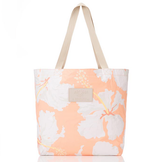 Tahaa Reversible Tote by Aloha Collection | Peachy