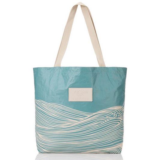 Sea Reversible Tote by Aloha Collection | Tide/Sandstone